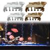 Aquarium Cave Ornament Plastic Roman Column Hideout Decor for Shrimp Cichlid Mini Aquariums