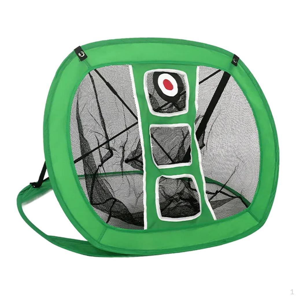 Golf Chipping Net Accessory for Golfers Hitting Foldable Swing Practice Indoor Outdoor Golfing