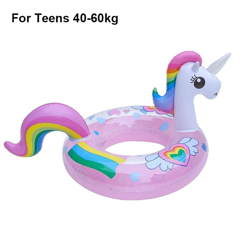 Rooxin Aufblasbarer Pool Schwimmer Schwimmring Tube für Kinder Erwachsene Wasserspiel Schwimmsitzring Schwimmkreis Sommer Strandparty