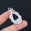 Friendship Day Sale Natural Solar Moss Agate 925 Sterling Silver Pendant Jewelry
