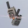 Mini Walkie Talkie PMR 446 USB Przenośne Radio Dwukierunkowe Podwójny PTT Walkie-talkie Przenośne Radio do Polowania Kawiarnia