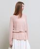 GENERALIDEA Sheer Boucle Boat Neck Pullover [Pink] / Gf1Lkp511