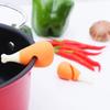 Cute Silicone Pot Lid Anti-spill Rack Heat-resistant Anti-Overflow Stoppers Pot Cover Lifter Holder Creative Kitchen Tool Gadget