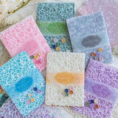 Retro styl DIY Scrapbook Papírové dekorace Síťovaná tkanina Různé sady Scrapbooking Planner Nevyžádané žurnálové potřeby