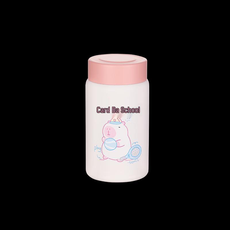 DILLER 280ml Capybara Portable Insulated Mug