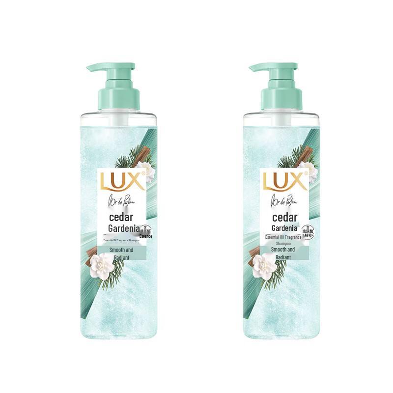 Lux Essential Oil Fragrance Shampoo, Cedar & Gardenia Scent