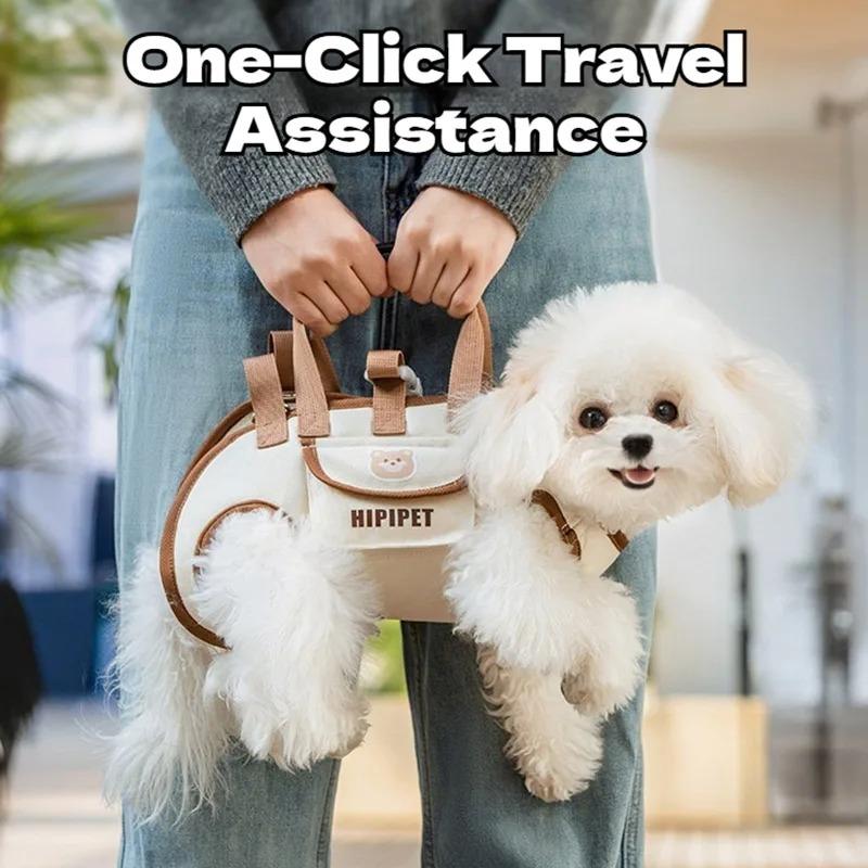 Dog Supplies Cute Pet Carrier Bag Tote Handbag Crossbody Shoulder Bag for Small Dogs Cats Outdoor Travel Walking