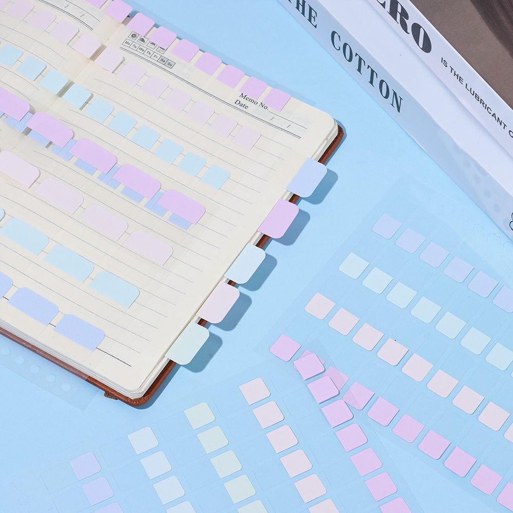 Office Supplies DIY Clipboard Paster Sticker Label Memo Pad Tag Index Tabs Loose-leaf Sticky Notes
