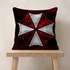 Game R-Resident E-Evil U-Umbrella Pillowcase Toon Gift Cushion Cover Bedroom Home Sofa Chair Seat Decor Pillow Case