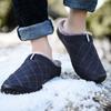 Big Size 39-48 Lazy Cotton Slippers Men Winter Outdoor Men Shoes WaterProof Cold-Proof Casual Shoes Men Plush Warm Man Footwear