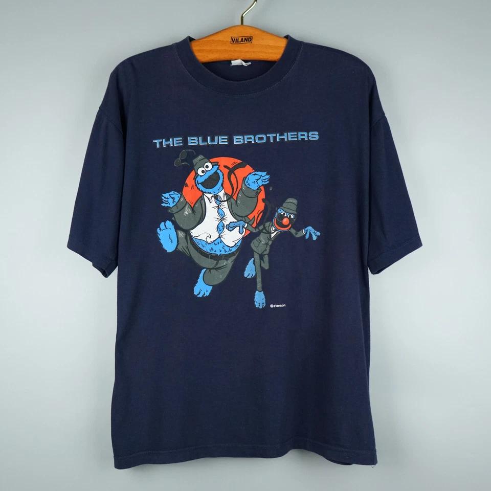 Vintage 1990s Jim Henson The Blue Brothers Parody t shirt S