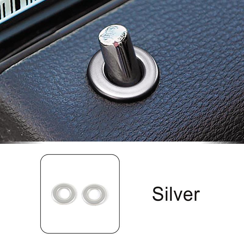For Mercedes Benz E Class Coupe W207 C207 2009-2013 Car Door Lift Pin Bolt Circle Frame Decoration Sticker Interior Accessories
