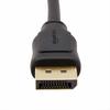 Basic DisplayPort To DisplayPort Cable 3.0m Compatible with Game Consoles Black