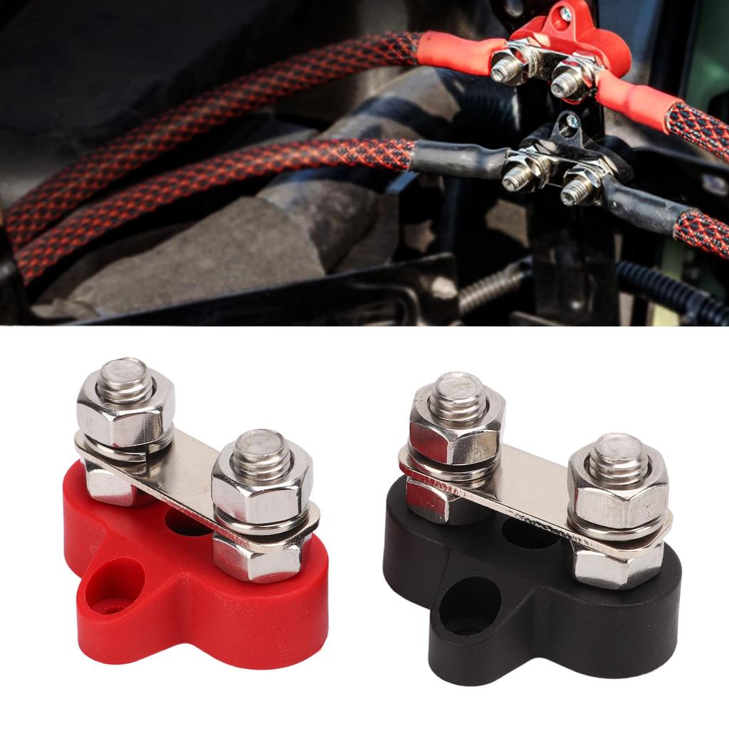 48V Power Distribution Studs Battery Power Ground Junction Post Bus Bar Connector
