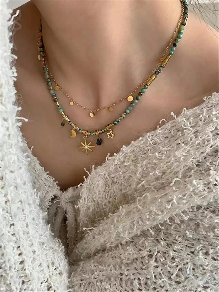 Baroque Hand-woven Simulated Pearls Cute Flowers Colorful Beaded Short Clavicle Chain Choker Necklace for Women Girls