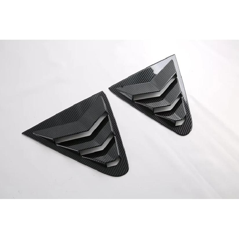 For Subaru Crosstrek Impreza  2024 Car Accessories ABS Side Door Rear View Window Spoiler Cover Trim ert Garnish Bezel