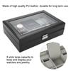 8 Slots PU Leather Watch Storage Case Jewelry Display Box Holder Organizer