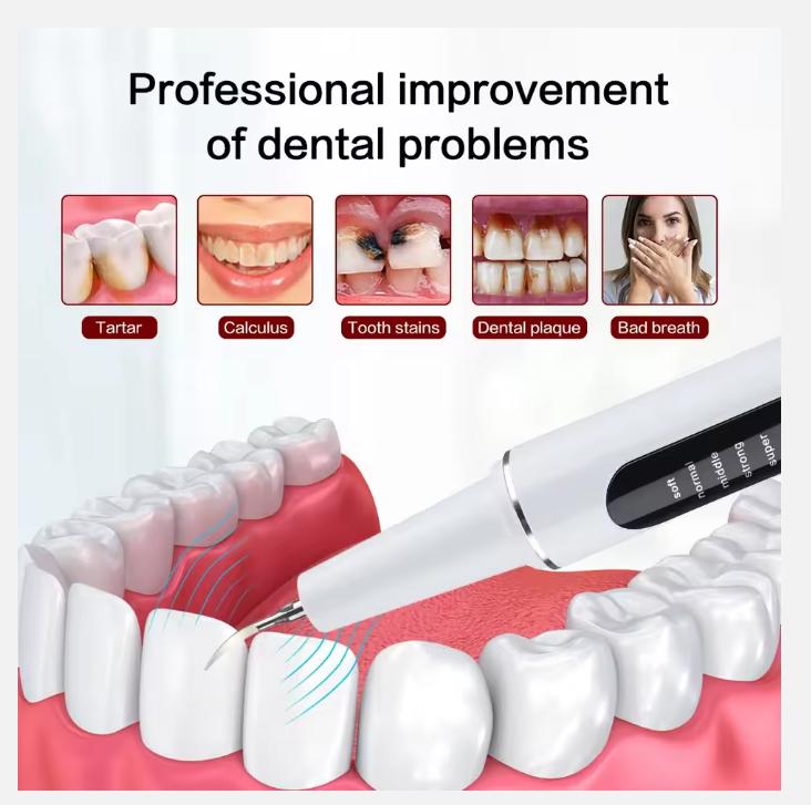 2025 Xiaomi Youpin Dental Scaler Ultrasound Electric Tooth Cleaning Oral Care Plaque Removes Tartar Dental Scraper Dental Instrument