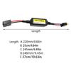 LED Headlight Load Resistors Lightweight Load Resistor Set Simple Installation
