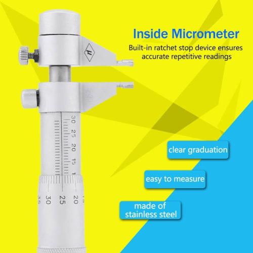 Acogedor Inside Micrometer, Measuring Range: 5mm - 30mm, Accuracy: 0.01mm