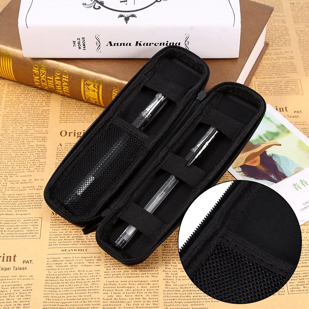 Pen Pencil Case EVA Holder Portable Black Pouch with Built-in   and Elastic Strap for Fountain Pens Ballpoint Pen