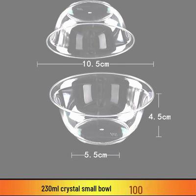 Crystal Clear Disposable Soup Bowl