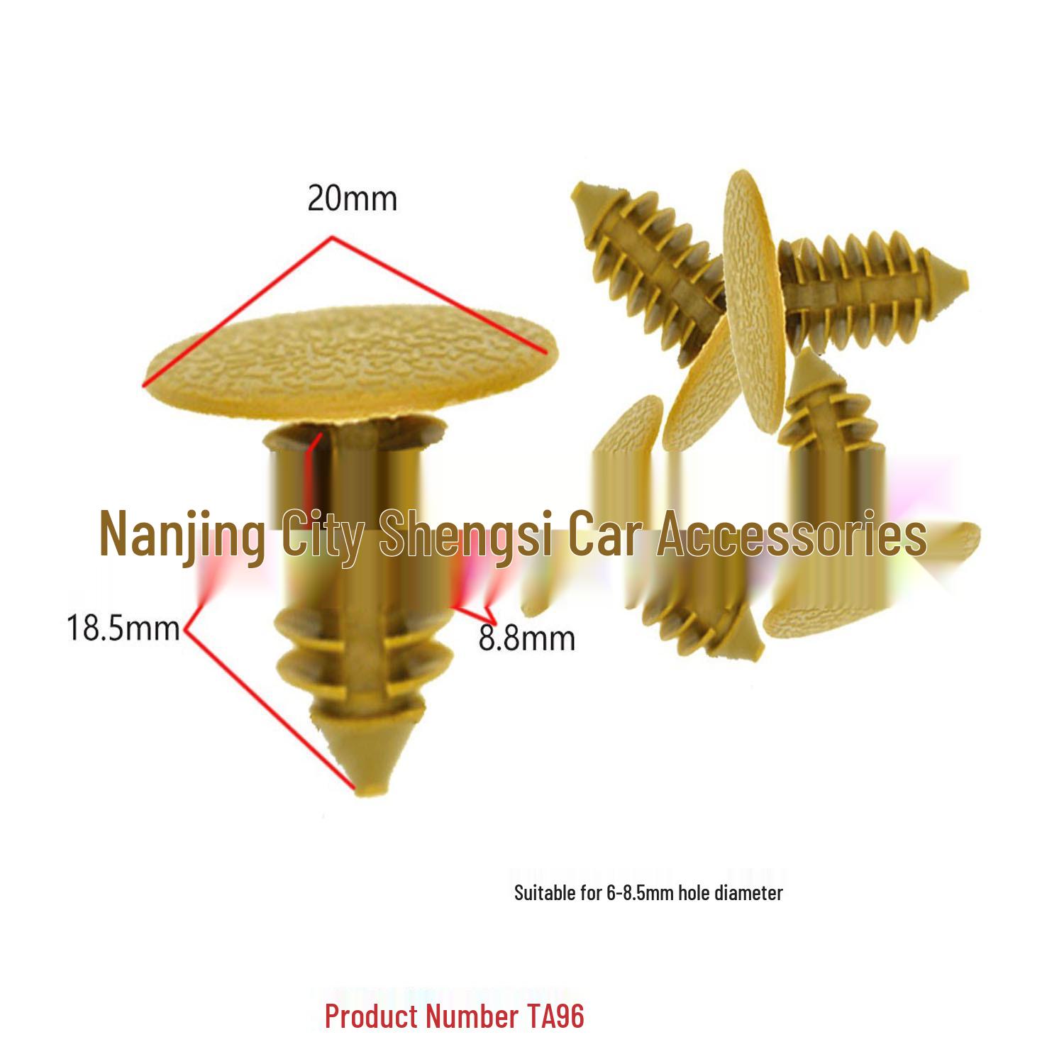 

Car Headliner & Trunk Insulation Fixing Rivets Clips 10,000 pieces