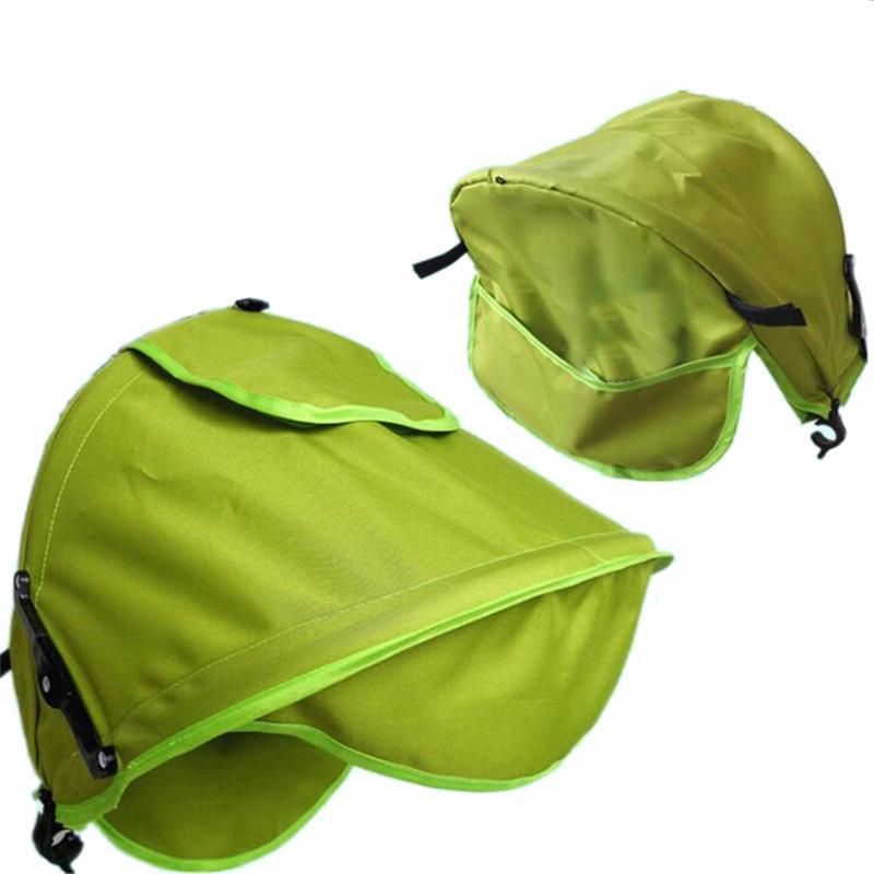 Baby Stroller Sun Shade Universal Carriage Canopy Cover for Infant Prams Breathable UV Blocking Visor with Adjustable Straps