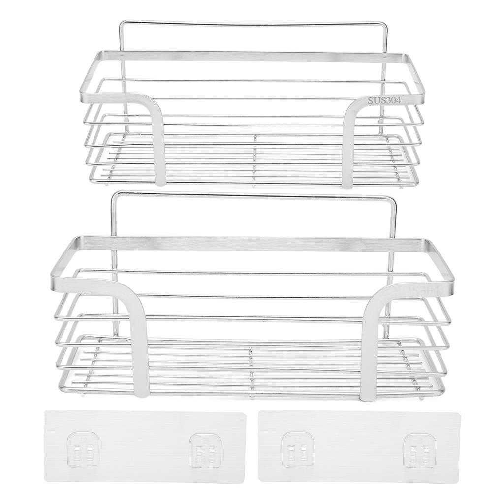 Bathroom Corner Shower Shelf Wall Mounted Toilet Storage Shelf Organizers for Bathroom Kitchen