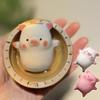 Purple Clay Tea Pet Pig Piggy Figurine Mini Pig Ornament Attract Wealth Feng Shui Sculpture Home & Office Decoration Collection