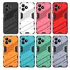 For Realme C51 Case Realme C51 C53 C55 Cover Cases Shockproof Armor PC Stand Silicone Protective Phone Back Shell Realme C51