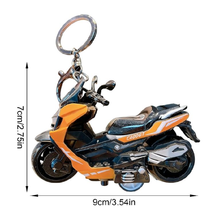 Lightweight Motorcycle Keychain Impact Resistance Key Organiser Purse Charm for Motorcycle Riders Daily Carry