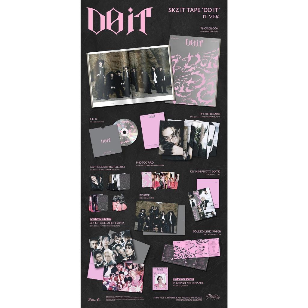 [STOC GATA] STRAY KIDS - SKZ ALBUM IT TAPE DO IT [Versiunea IT]