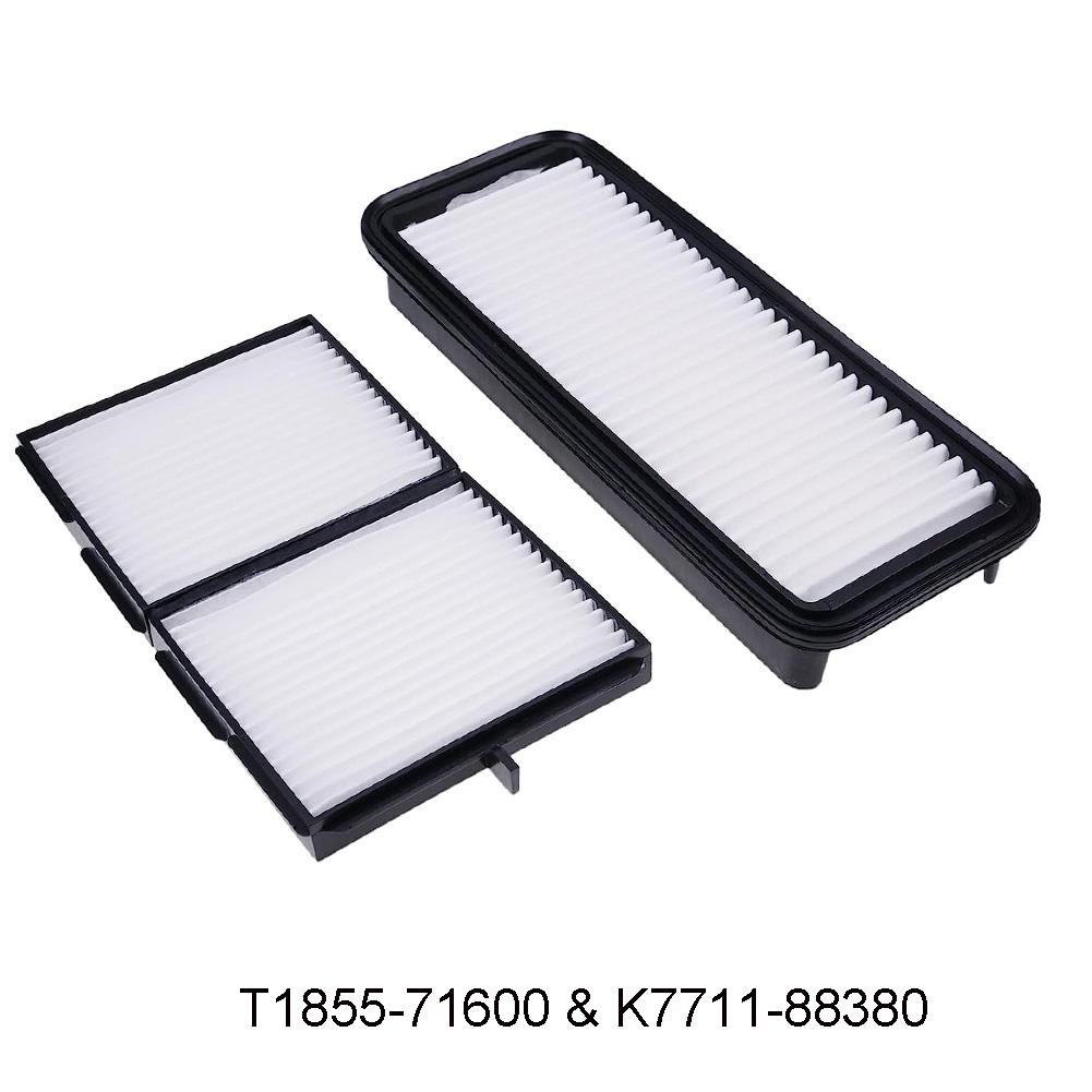

K7711-88380 Accessories Plastic 2pcs Air Filter Dependable Air Filter Set for Kubota RTV1100 T1855 71600 & K7711 88380 China Mainland