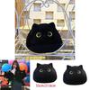 Adorable Black Cat Shaped Plush Toy Soft Stuffed Doll For Cozy Comfort And Play