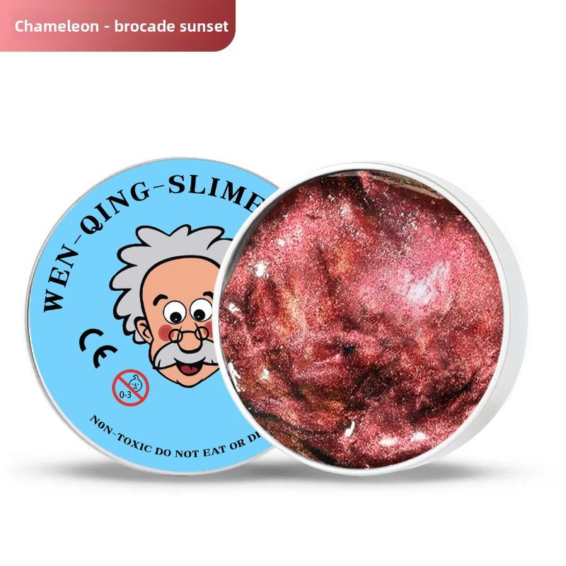 Lab Putty Crystal Clear Glass (1 Pack) Best Thinking Smart Crazy Stress Putty with Tin, Sensory Bouncing Toy Children Gift Presents