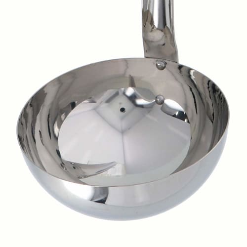 Takagi Stainless Steel Ladle with Handle, 270cc, Silver, for Soups, Sauces, Serving, and Cooking, Made in Japan by Takagi