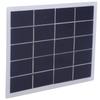 3W 5V Polycrystalline Silicon DIY Solar Panel Laminated Board Battery Plate 170x130mm(3W‑White )