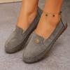 Multi-color Optional Soft Sole Hollow Out Breathable Flat Shoes Slip On Anti-slip Loafers