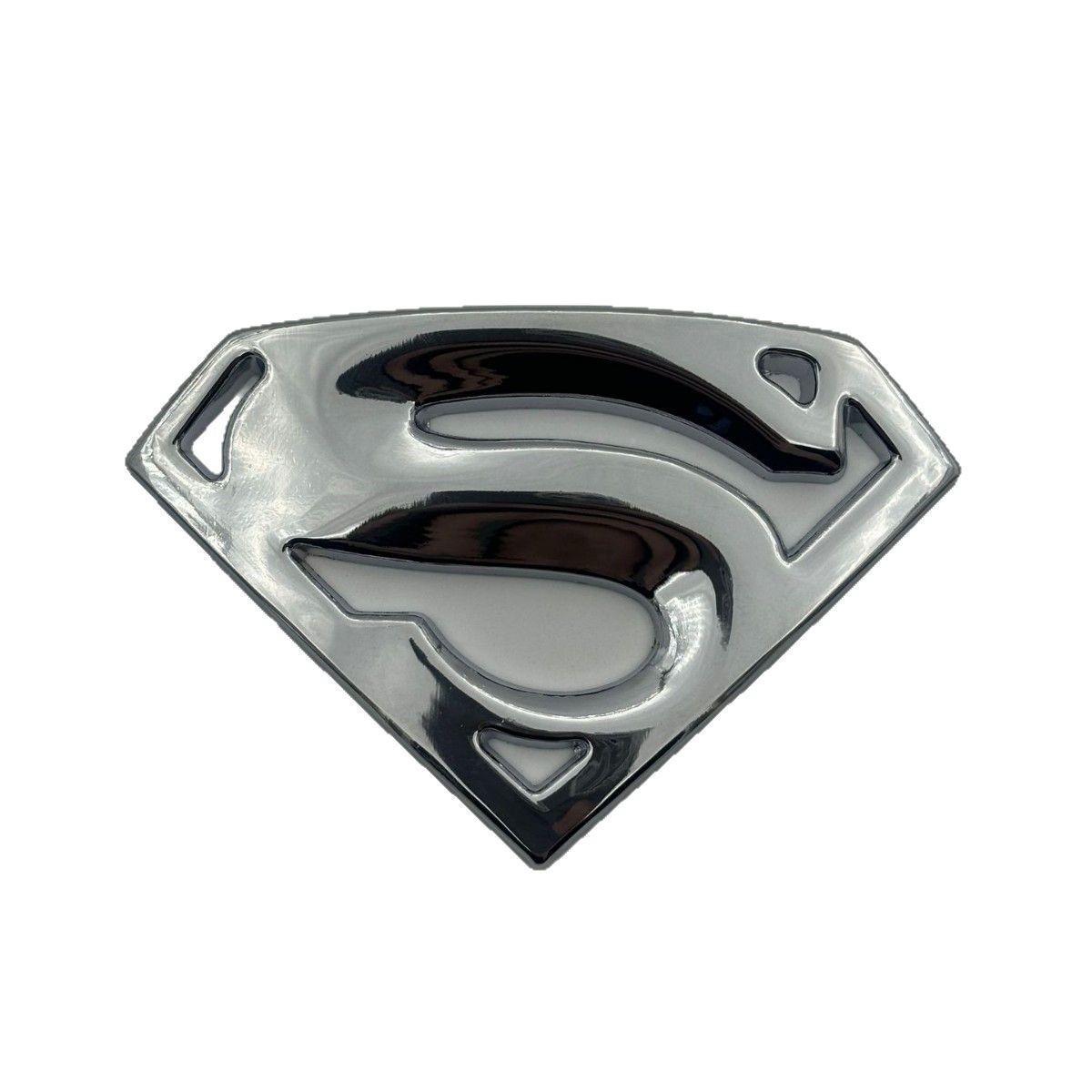 3D наклейки на машину Супермен: Декоративные металлические логотипы для кузова, бока и задней части