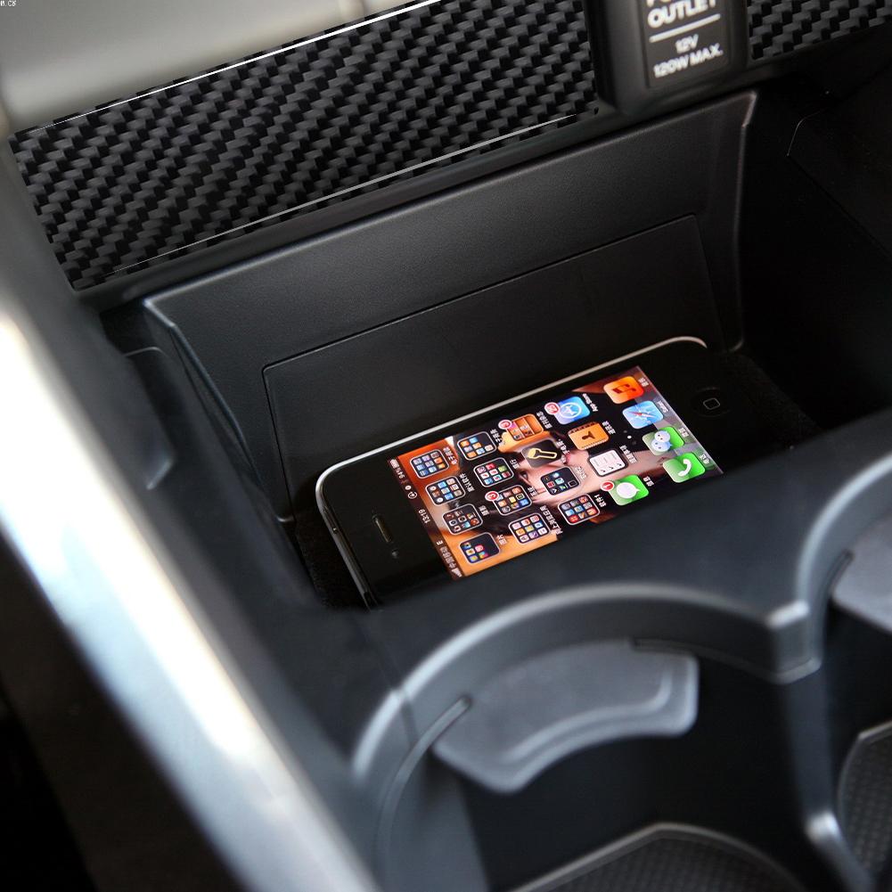 Black Car Interior Decoration Protection Carbon Fiber Sticker For Honda CR-Z 2011-2016 Auto Styling Accessories