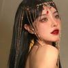 Hairpins Headwear Crystal Long Tassel Veil Korean Barrettes Chinese Hanfu Hairwear Women Hair Clips