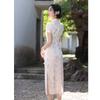 New Chinese Daily Wear Small Medium and Long Cheongsam Skirt New Summer Improved Young Girl Dress