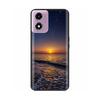 Für Motorola Moto E14 Hülle Niedliche Bemalte Weiche Schwarze Silikonhülle 6,56'' Stoßfeste Handyhülle Für Motorola E14 E 14 MotoE14 Taschen