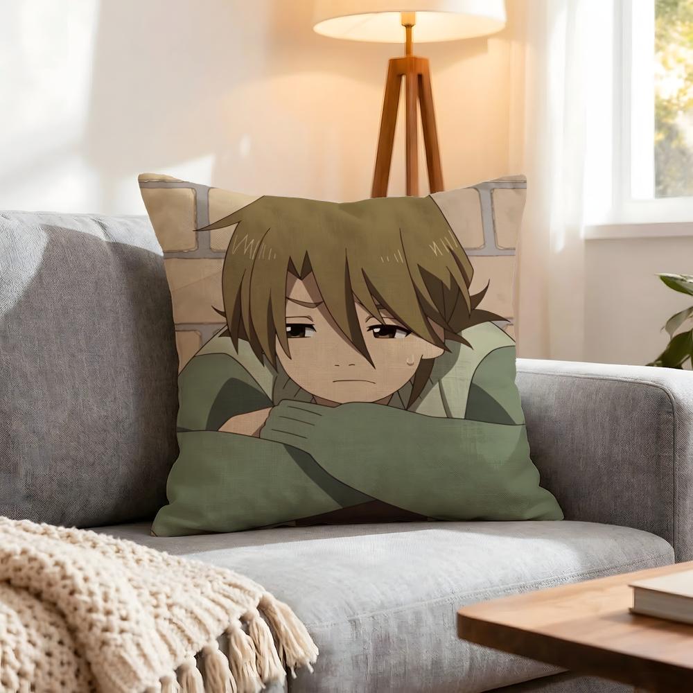Anime The Eccentric Family Cushion Cover 1Pcs Decorative Covers Soft Cushion Case For Sofa Couch Decor 40X40 45X45 Pillowcases