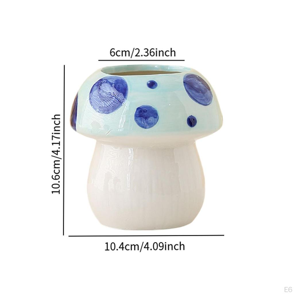 Pen Pencil Holder, Ceramic Makeup Brushes Cup, Desk Accessories Toothbrush Holder for Living Room,