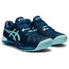 Asics Chaussures de Tennis Gel-Resolution 8 Tendance Confortable Durables Tige Basse Femme sneaker Bleu Océan 1042A072-406