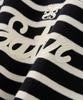Seteo (W) Bon Voyage Border Long Sleeve Black