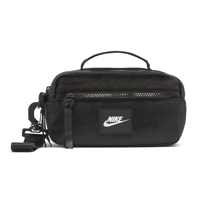 

Nike Sportswear Practical Multi-Functional Nylon Shoulder Crossbody Tote Bag Unisex Bags Black CU1496-010 Black