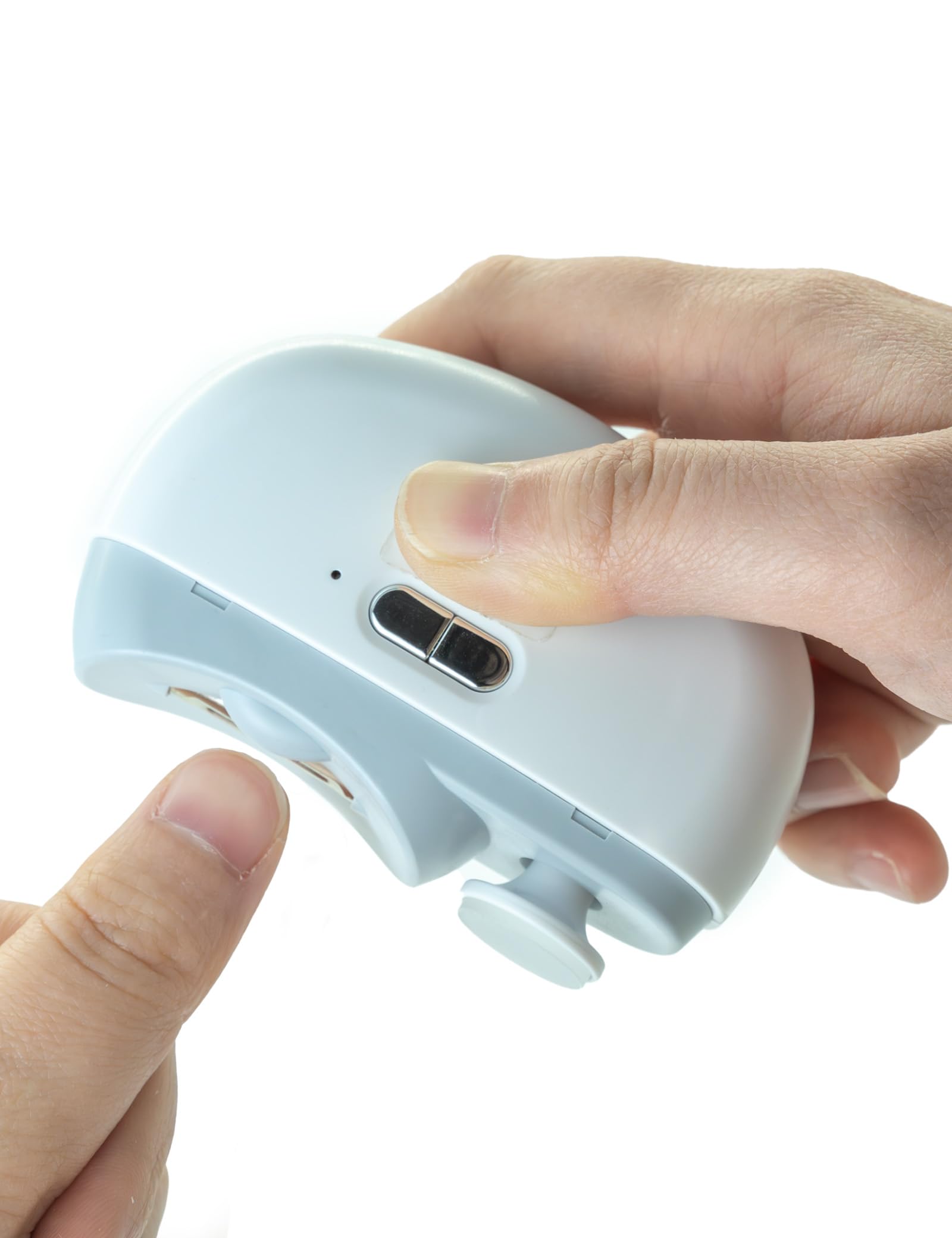 

AOIREMON New Electric Nail Clipper and Filer with 2 Easy to Includes Waste Prevents Nail Suitable for and Includes White [2025 2-in-1 Dual-Use Speeds] белый